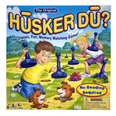 Husker Du Memory Matching Game