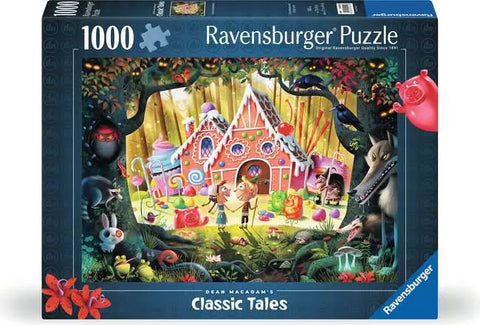 Ravensburger MacAdam: Hansel and Gretel Beware! 1000 Piece Puzzle