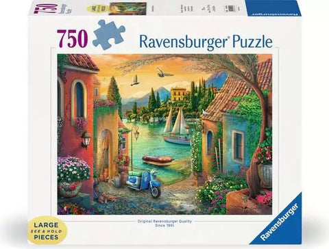 Ravensburger European Villa Views 750 Piece Large Format Puzzle