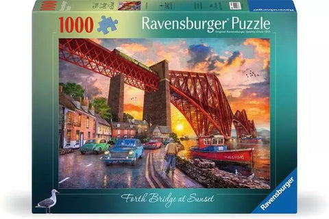 Ravensburger Forth Bridge at Sunset 1000 Piece Puzzle