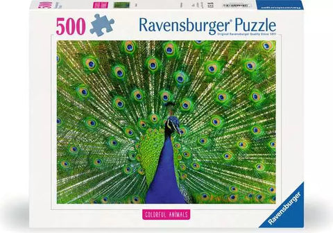 Ravensburger Peacock 500 Piece Puzzle