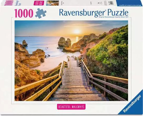Ravensburger Stairway to Camilo Beach, Algarve 1000 Piece Puzzle