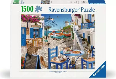 Ravensburger Cats of Mykonos 1500 Piece Puzzle