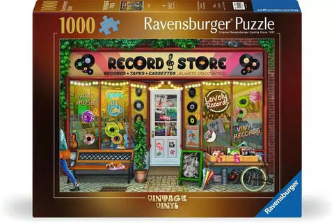 Ravensburger Vintage Vinyl 1000 Piece Puzzle