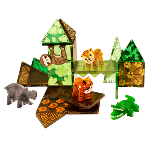MAGNA-TILES® Jungle Animals 25-Piece Set