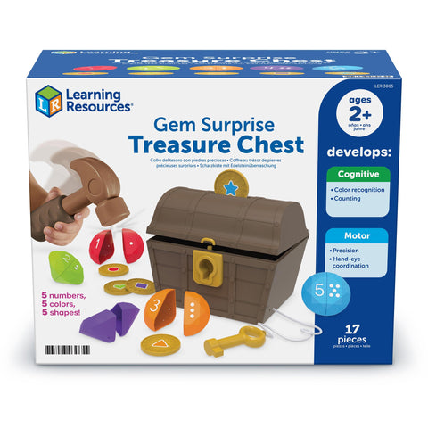 Learning Resources Gem Surprise Treasure Chest