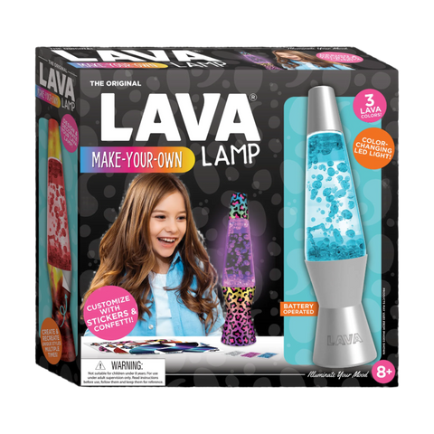MAKE YOUR OWN LAVA LAMP