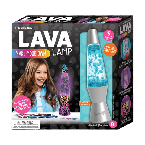 MAKE YOUR OWN LAVA LAMP