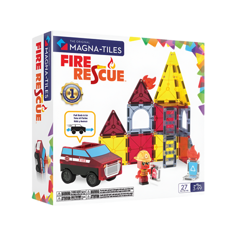 MAGNA-TILES® Fire Rescue 27-Piece Set