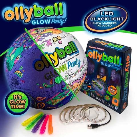 Ollyball GLOW Party with 6ft. UV Blacklight
