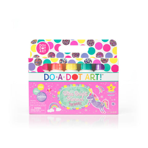 Do-A-Dot Art! 5 Pack Ultra Bright Shimmer Dot Markers