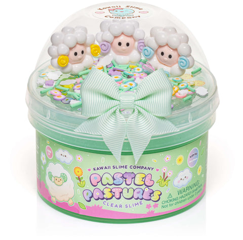The Kawaii Company Pastel Pastures Clear Signature Dome Slime