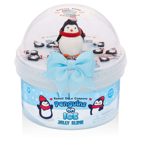 The Kawaii Company Penguins On Ice Jelly Slime