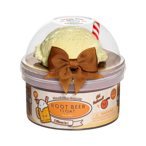 The Kawaii Company Root Beer Float 2 Slimes In 1