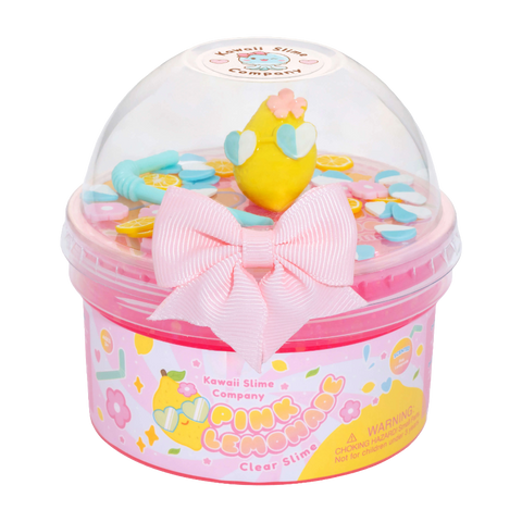 The Kawaii Company Pink Lemonade Clear Slime