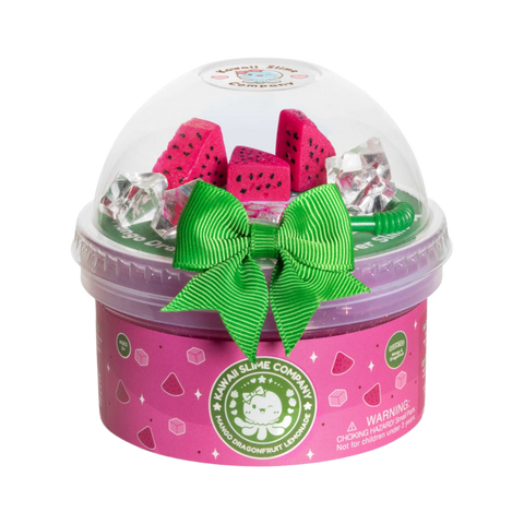 The Kawaii Company Mango Dragonfruit Lemonade Refresher Jelly Cube Slime