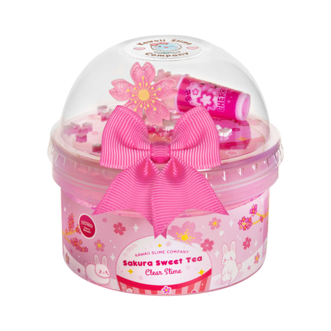The Kawaii Company Sakura Sweet Tea Clear Slime