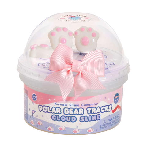 The Kawaii Company Polar Bear Tracks Cloud Slime