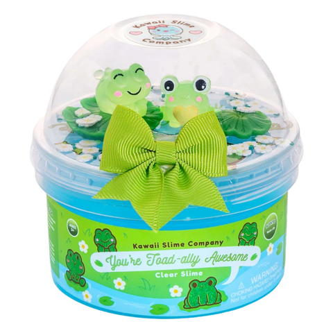 The Kawaii Company You're Toad-ally Awesome Clear Slime