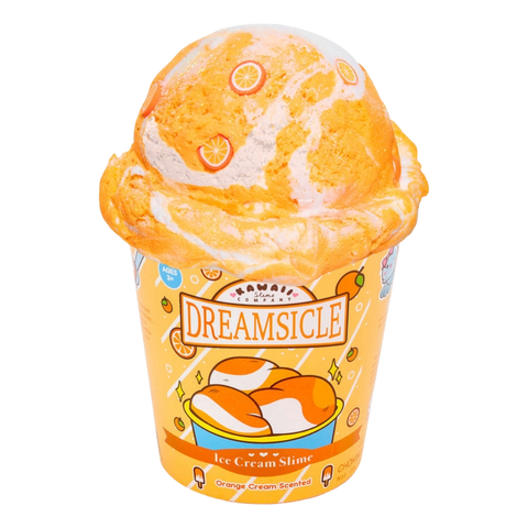 The Kawaii Company Dreamsicle Scented Ice Cream Pint Slime