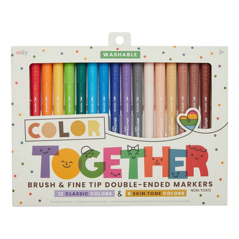 OOLY Color Together Markers - Set of 18