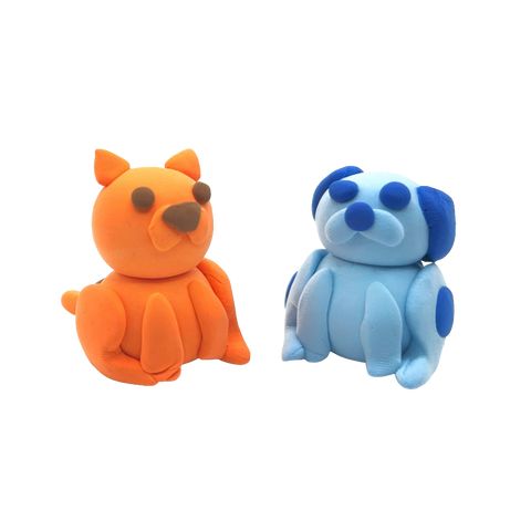 Ooly Creatibles D.I.Y. Air-Dry Clay Kit: Pet BFFs (Set of 4)