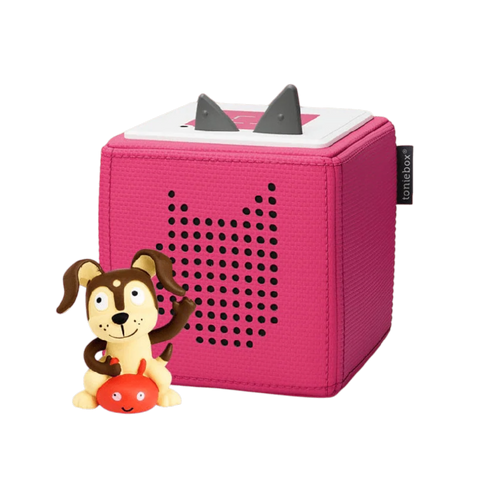 Tonies Pink Starter Set With Playtime Songs