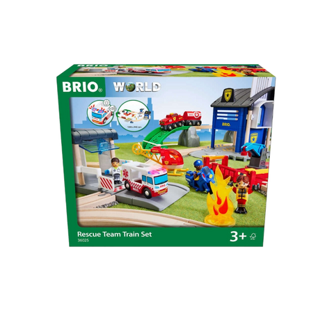 Brio Rescue Team Train Setw