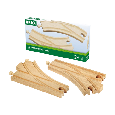 Brio Curved Switching Tracks 33346