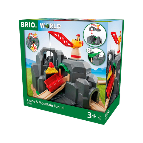 Brio Crane & Mountain Tunnel