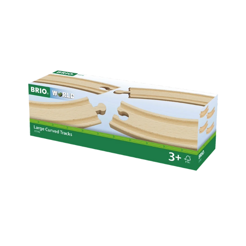 Brio Large Curved Tracks 33342