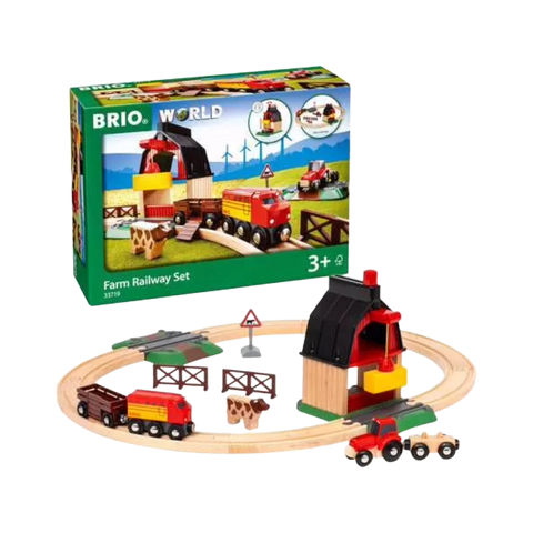Brio Farm Railway Set