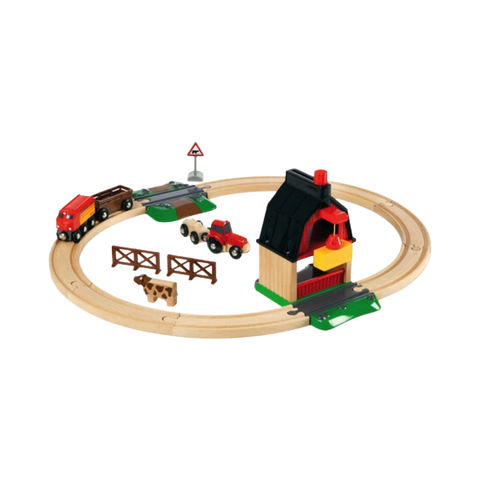 Brio Farm Railway Set