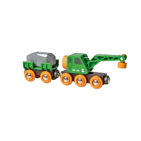 Brio Clever Crane Wagon