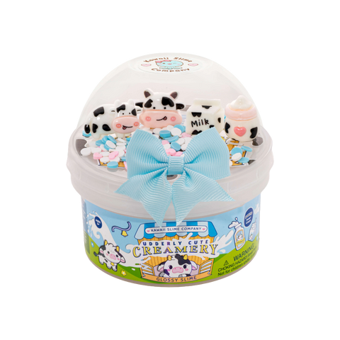The Kawaii Company Udderly Cute Creamery Glossy Signature Dome Slime