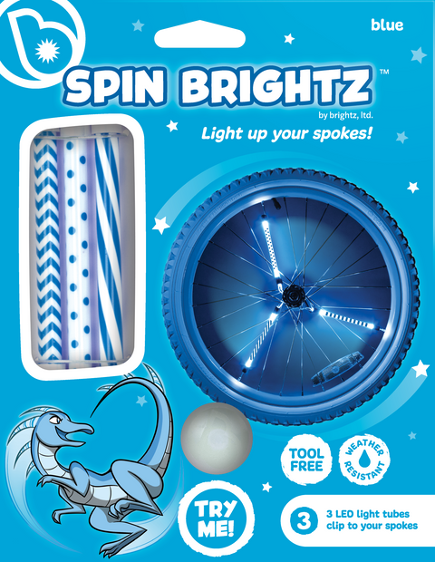 Brightz SpinBrightz Kidz Wheel Spoke LED Light Tubes