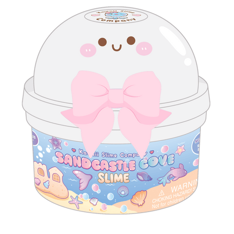 The Kawaii Company Sandcastle Cove Signature Dome Slime