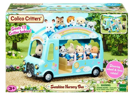 Calico Critters Sunshine Nursery Bus