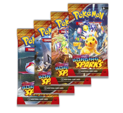 Pokémon TCG: Scarlet & Violet 8: Surging Sparks: Booster Packs