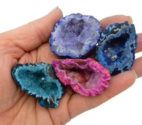 Mini Dyed Geode