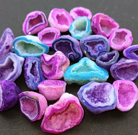 Mini Dyed Geode