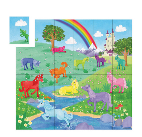 Puzzle and Match Up Game: Unicorns