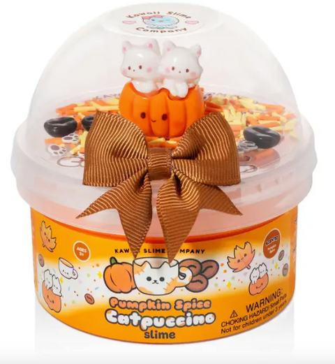 The Kawaii Company Pumpkin Spice Catpuccino Slime