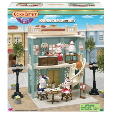 Calico Critters Town Delicious Restaurant Set