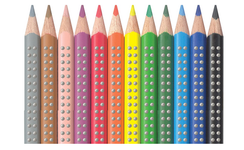 Faber-Castell Triangular Colored EcoPencils 12 Count