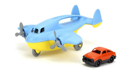 Cargo Plane & Car Green Toys