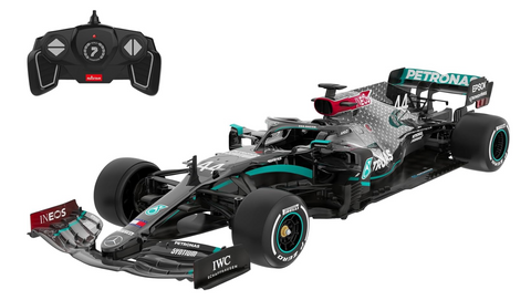 RASTAR R/C 1:18 Mercedes-AMG F1 #44 Lewis Hamilton W11 EQ Performance Remote Control Electric Sport Racing Hobby Toy Model Vehicle for Kids Black RC