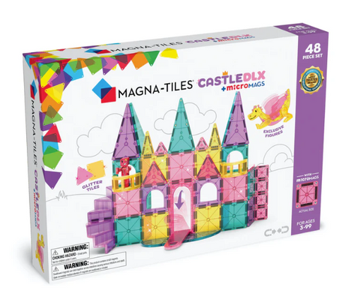 Magna-Tiles Castle DLX 48 Piece Set