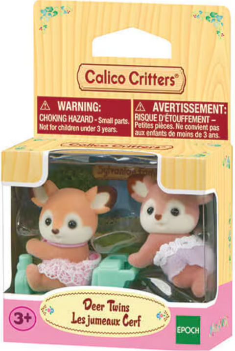 Calico Critters Deer Twins - New '25