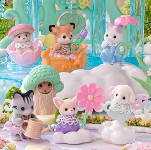 Calico Critters Blooming Baby Friends Series